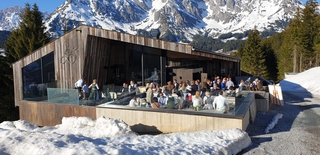 "Kaiserwetter" vor dem "Hochkönig" beim 60er von Dr. Walther Jungwirth